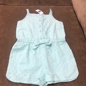 Romper with straps
